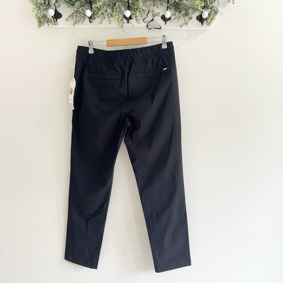Men’s Vuori Meta Elastic Waist Pants New Large LS Black Athletic - Picture 3 of 3
